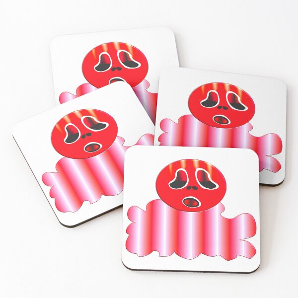 Item preview,  RED GHOST EMOTICON designed and sold by Ralek.