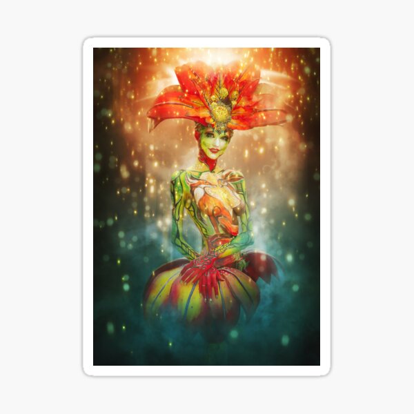 The flower Sticker