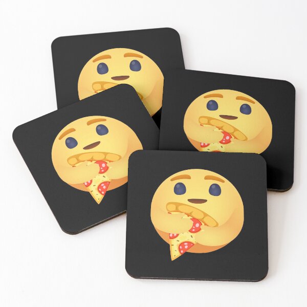Item preview, Pizza Care Emoji Reaction designed and sold by Piztees.