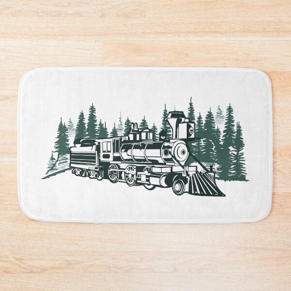 Item preview, Locomotive Tank Engine Train Cross Pine Wood designed and sold by onicon.
