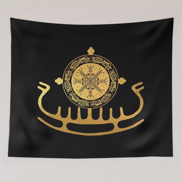 Item preview, Aegishjalmur; Helm of Awe; Viking; designed and sold by StickerApe.
