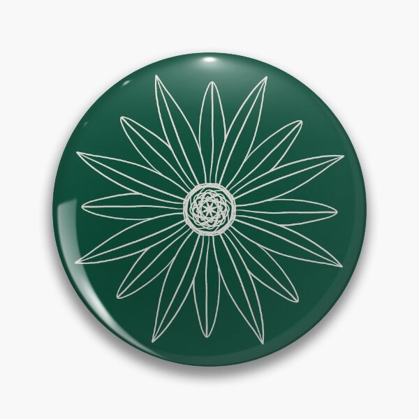 Item preview, Minimal Flower 11 en Esmeralda designed and sold by MinimalStudio.