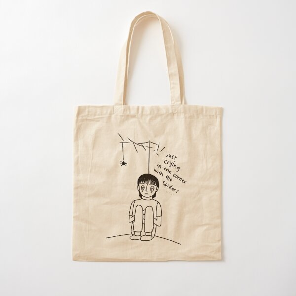 crying in the corner Cotton Tote Bag