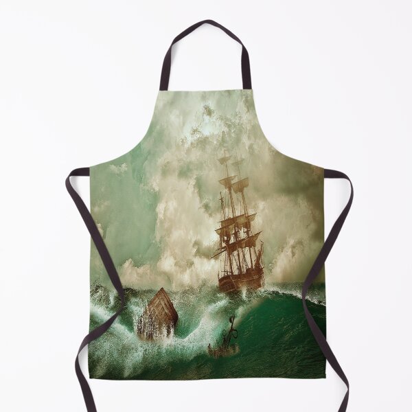 Item preview, green Ocean storm ship designed and sold by MousaObaid.