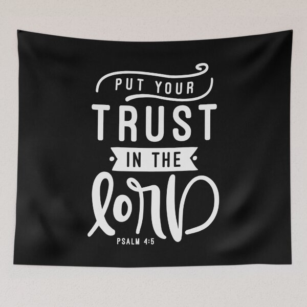 Item preview, Put Your Trust In The Lord designed and sold by CatsCrew.