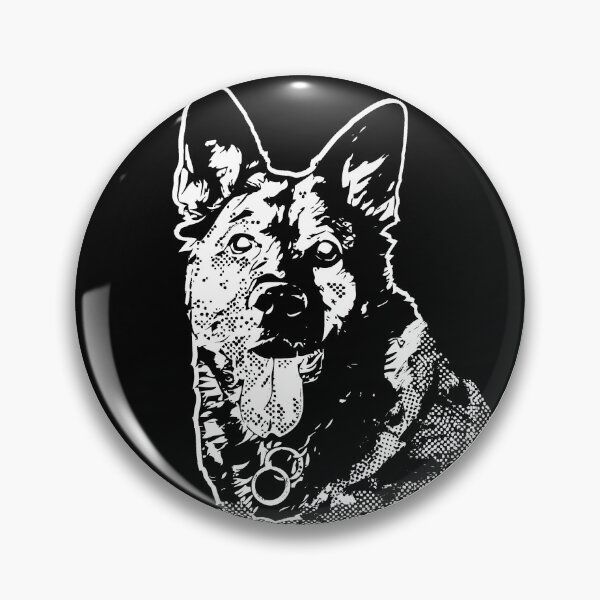 Item preview, German Shepherd Halftone designed and sold by Abbysinthe.
