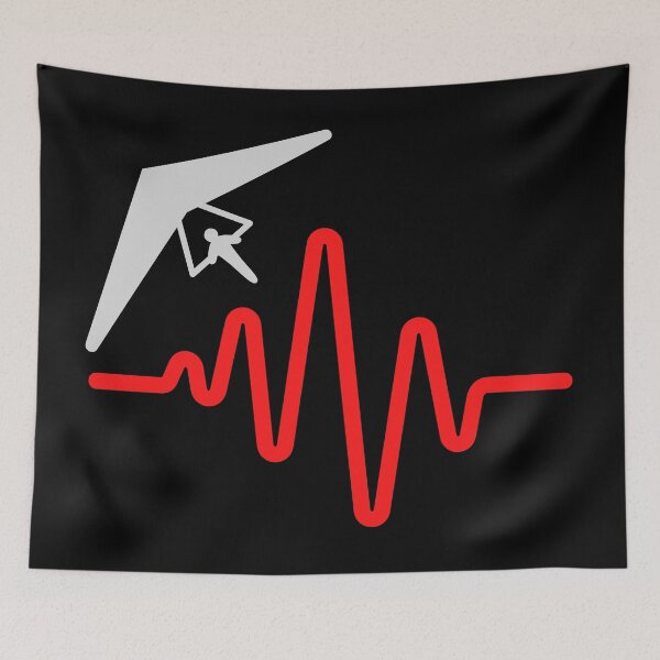 Item preview, Hang Gliding Heartbeat designed and sold by Windmill Wildflowers.