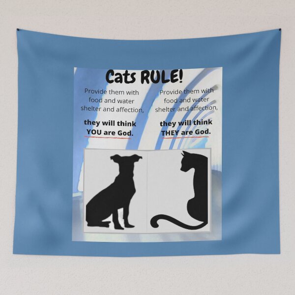 Item preview, Cats Rule! designed and sold by HamiltonmagicTs.