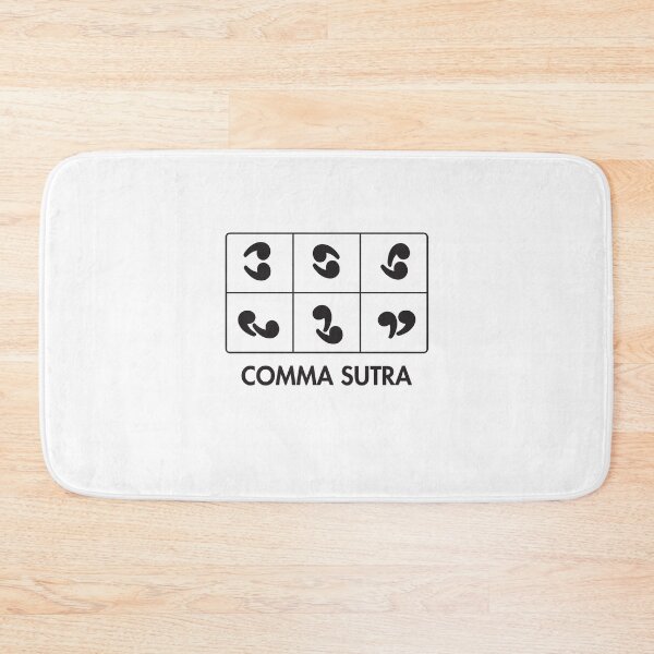 Item preview, Comma Sutra designed and sold by VicFreedomind.