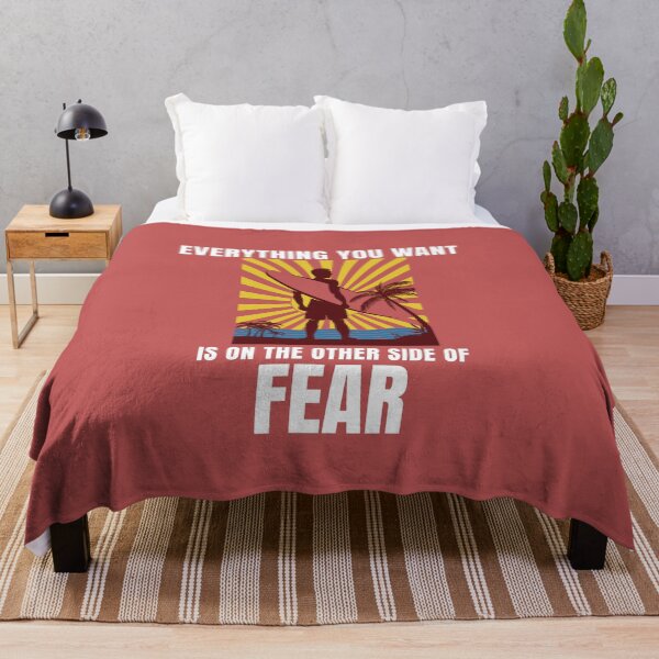 Item preview, Retro Everything you want is on the other side of fear designed and sold by Lijo Jose.