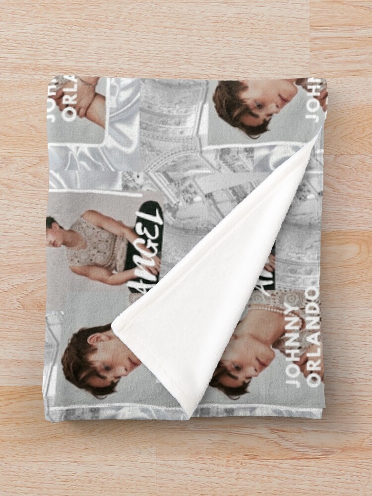 "Johnny Orlando" Throw Blanket by Ghuncha101 Redbubble
