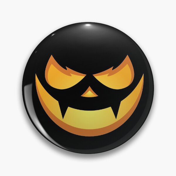 Aperçu de l'œuvre Visage de citrouille effrayant Halloween Jack-o-lantern créée et vendue par andr0narak.
