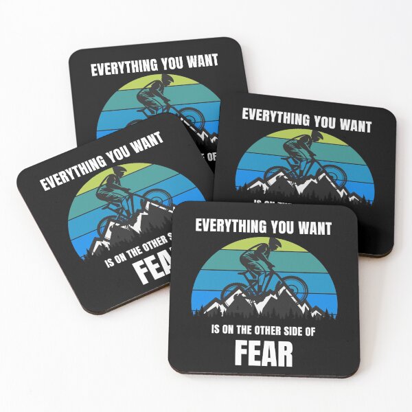Item preview, Retro Everything you want is on the other side of fear designed and sold by Lijo Jose.