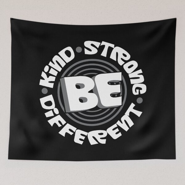 Item preview, Be Kind, Be Strong Be Different  - Motivational designed and sold by Andantino.