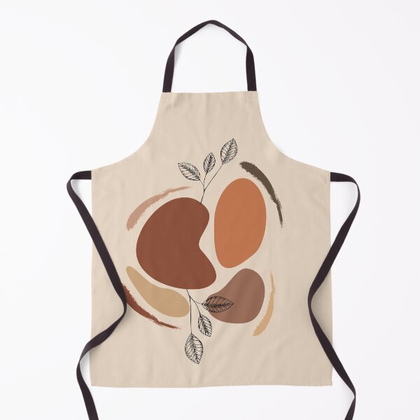 Item preview, Boho Abstract Shape Warm Toned minimalist Print designed and sold by zedonee.