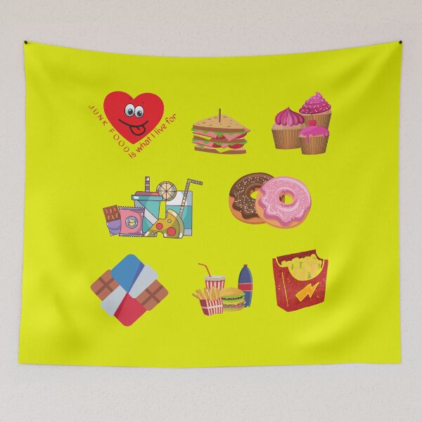 Item preview, Junk Food Pack is What I Live For designed and sold by PacificStreams.