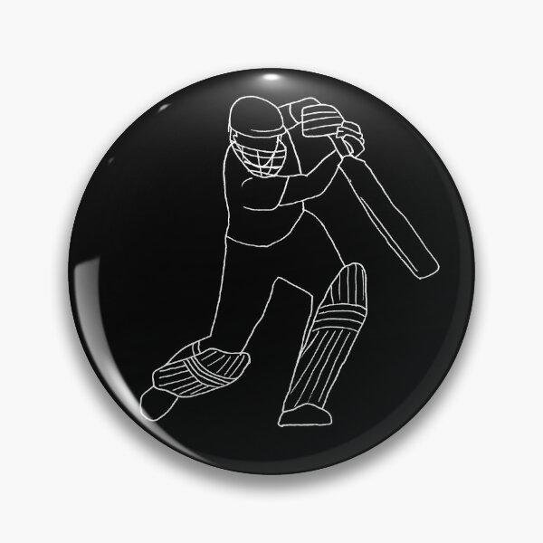 Item preview, Batsman V designed and sold by crickettees.