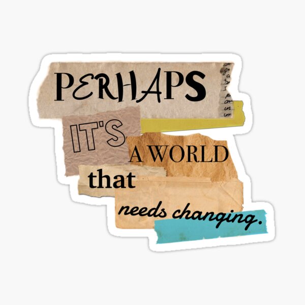 Enola Holmes movie quote Sticker