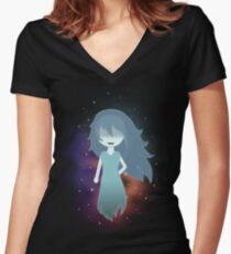 spooky's house of jumpscares Women's Fitted V-Neck T-Shirt