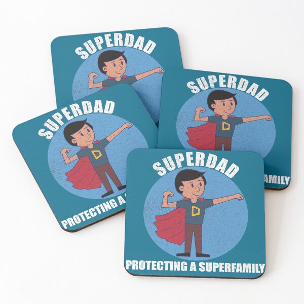 Item preview, Superdad Protecting A Super Family designed and sold by Rawsky.