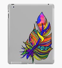 The brightest, most vibrant feather I have ever seen! iPad Case/Skin
