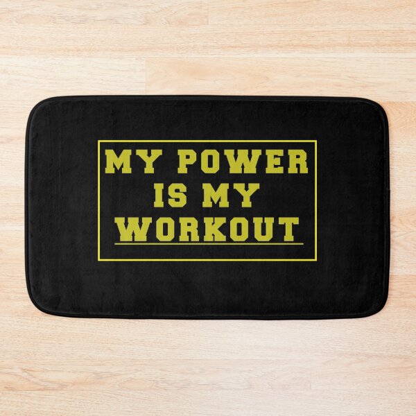 Item preview, My Power Is My Workout designed and sold by dacdibac.