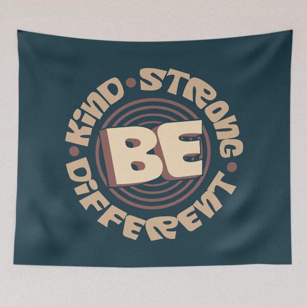 Item preview, Be Kind, Be Strong Be Different  - Motivational designed and sold by Andantino.