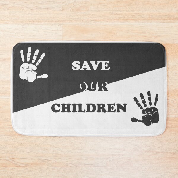 Item preview, Save our children 2020 - grey and white edition designed and sold by Deegital18.