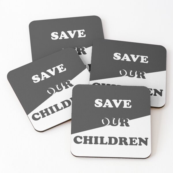 Item preview, Save our children 2020 - grey and white edition designed and sold by Deegital18.
