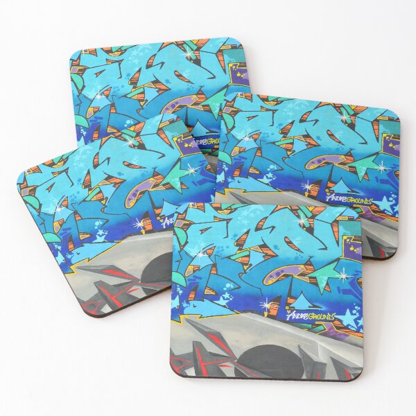 Item preview, Street art multi color design designed and sold by dineshv.