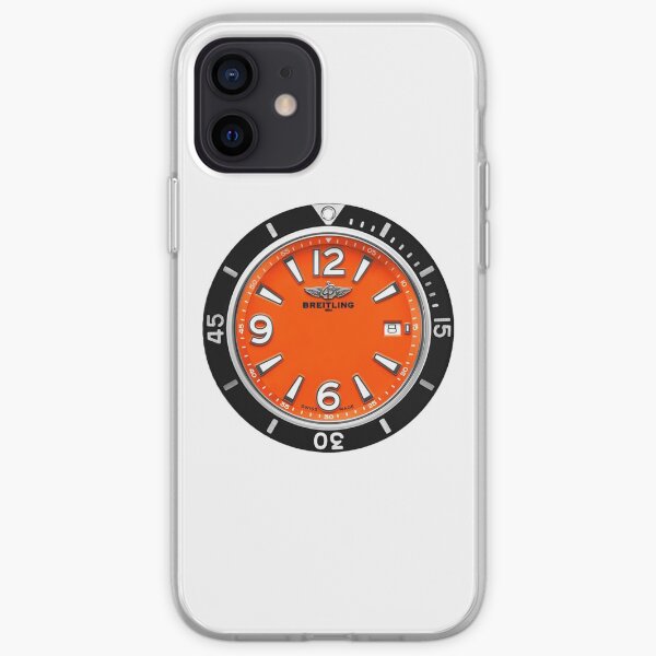 SUPEROCEAN Automatic 36 - Orange Dial iPhone Soft Case