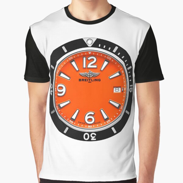 SUPEROCEAN Automatic 36 - Orange Dial Graphic T-Shirt