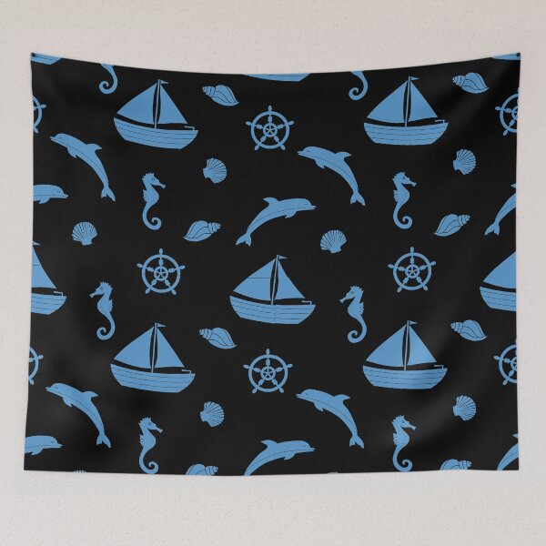 Item preview, Deep Ocean Blue Waves  designed and sold by MousaObaid.