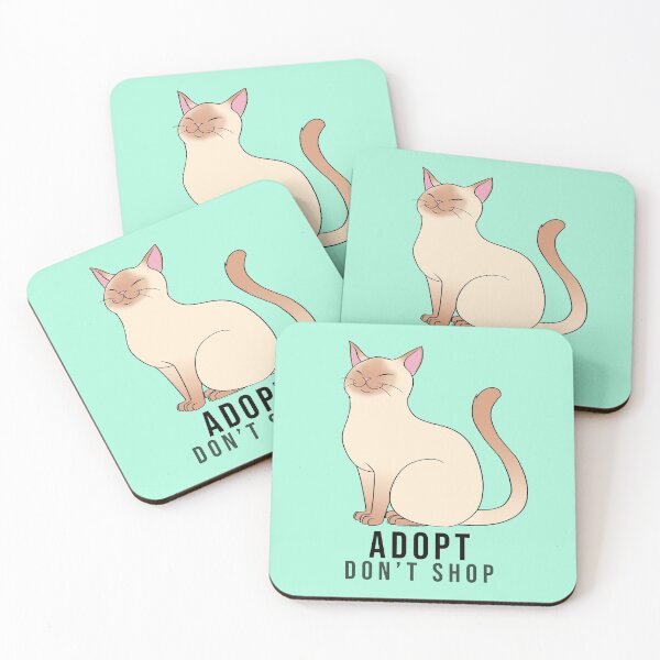 Item preview, Adopt Don't Shop! designed and sold by GryphDesigns.
