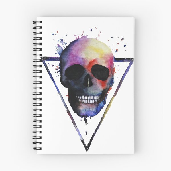 Item preview, Watercolour Skull Triangle designed and sold by Rajat Kharkwal.
