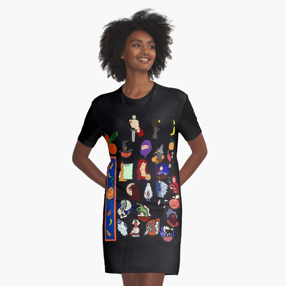 Item preview, Graphic T-Shirt Dress designed and sold by JeanJohnJohn.