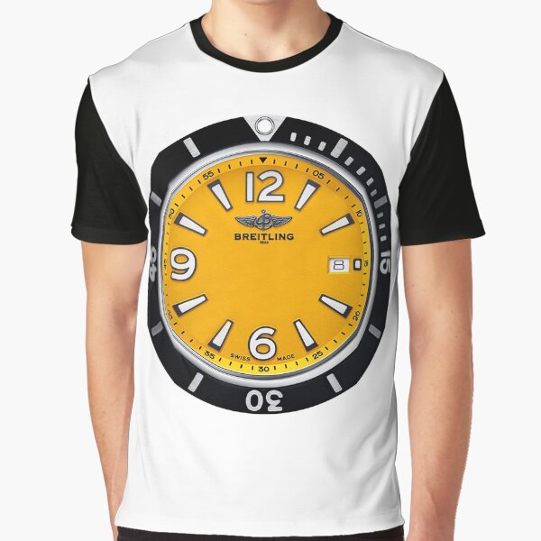 SUPEROCEAN Automatic 36 - Yellow Dial Graphic T-Shirt