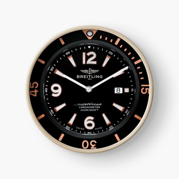 SUPEROCEAN Automatic 36 - Black Steel Dial Clock