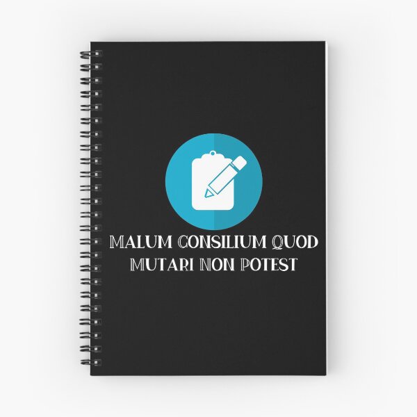 Item preview, Malum Consilium Quod Mutari Non Potest designed and sold by StillInBeta.