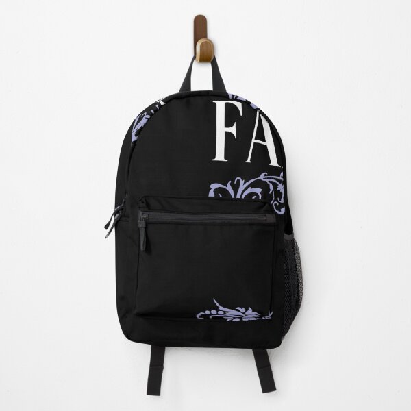 Item preview, 'Faith' with purple floral ornament designed and sold by Mandala & More.