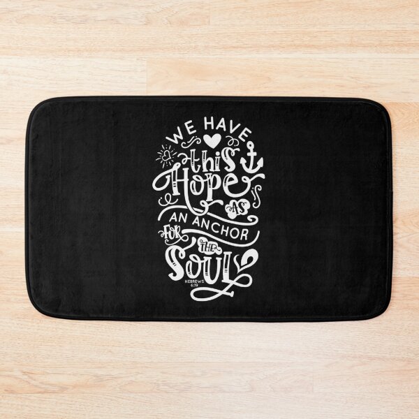 Item preview, We Have This Hope As An Anchor Fo The Soul designed and sold by CatsCrew.