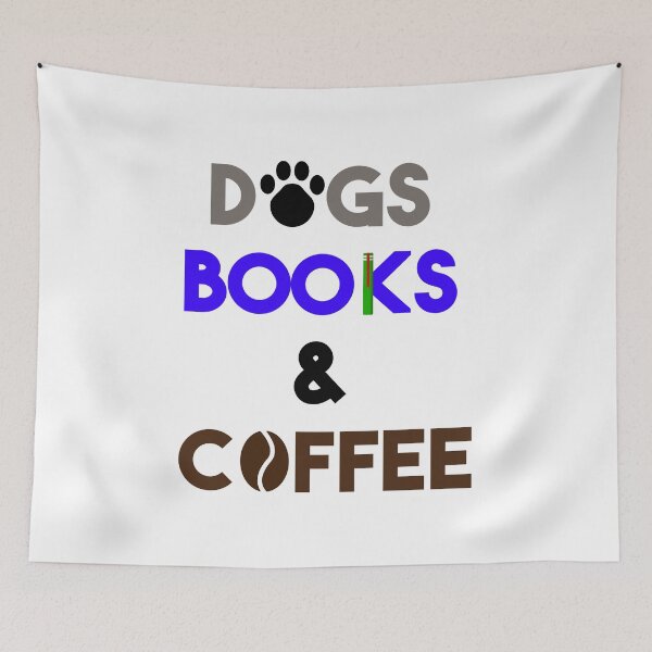 Item preview, dogs books and coffee designed and sold by StarsPower.