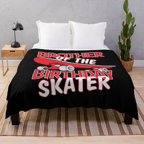 Item preview, Brother Of The Birthday Skater Boy And Girl B-day Party graphic designed and sold by Grabitees.