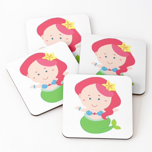 Item preview, Mermaid Red Hair Cartoon  designed and sold by Thatdisneylife.