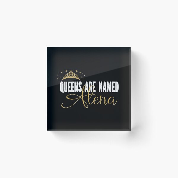 Item preview, Queens Are Named Alena Personalized First Name Girl design designed and sold by Grabitees.