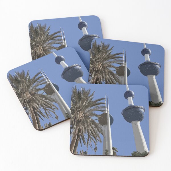 Item preview, Iconic Landmark Towers in Kuwait City designed and sold by ShopieHome.