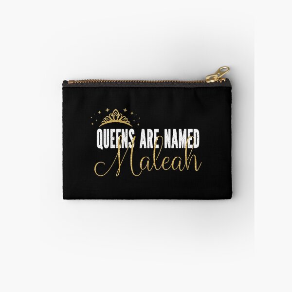 Item preview, Queens Are Named Maleah Personalized First Name Girl design designed and sold by Grabitees.