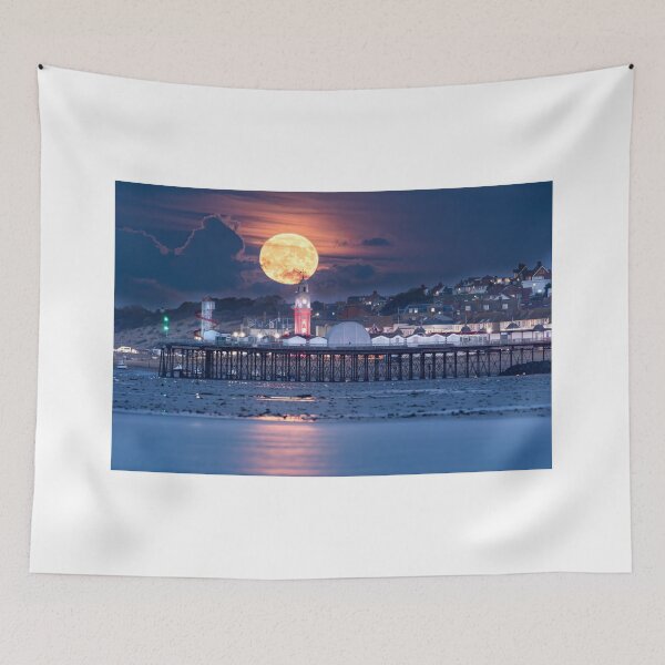 Item preview, Herne Bay Pier Moonrise  designed and sold by rogerstanger.