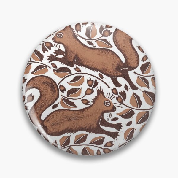 Item preview, Beechnut Squirrels woodcut print designed and sold by natmorleyuk.