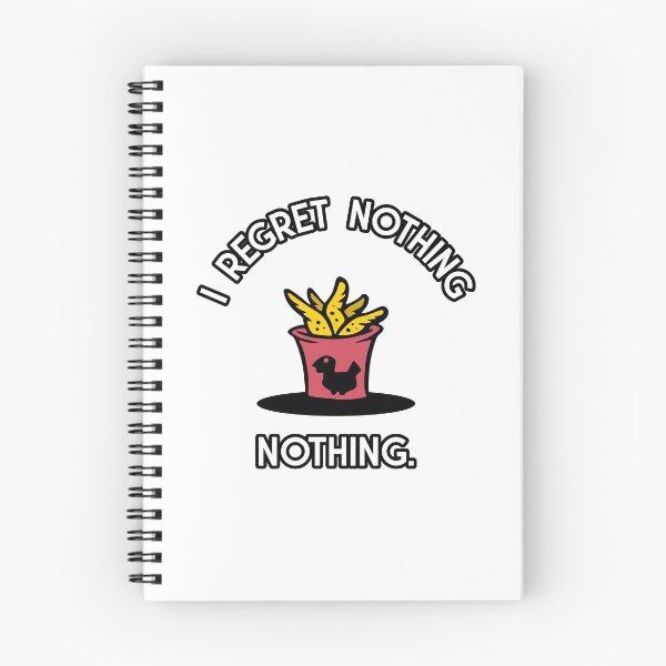 Item preview, Regret Nothing | Fat Diet | Mean Memes designed and sold by Zaralux.